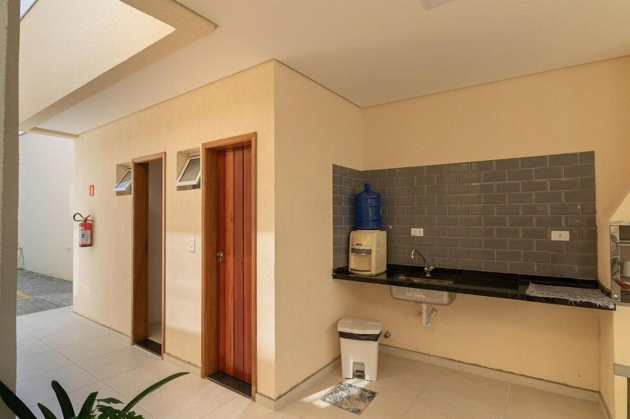 Apto Excelente C/Ar, Varanda Gourmet E Piscina Ubatuba Kültér fotó