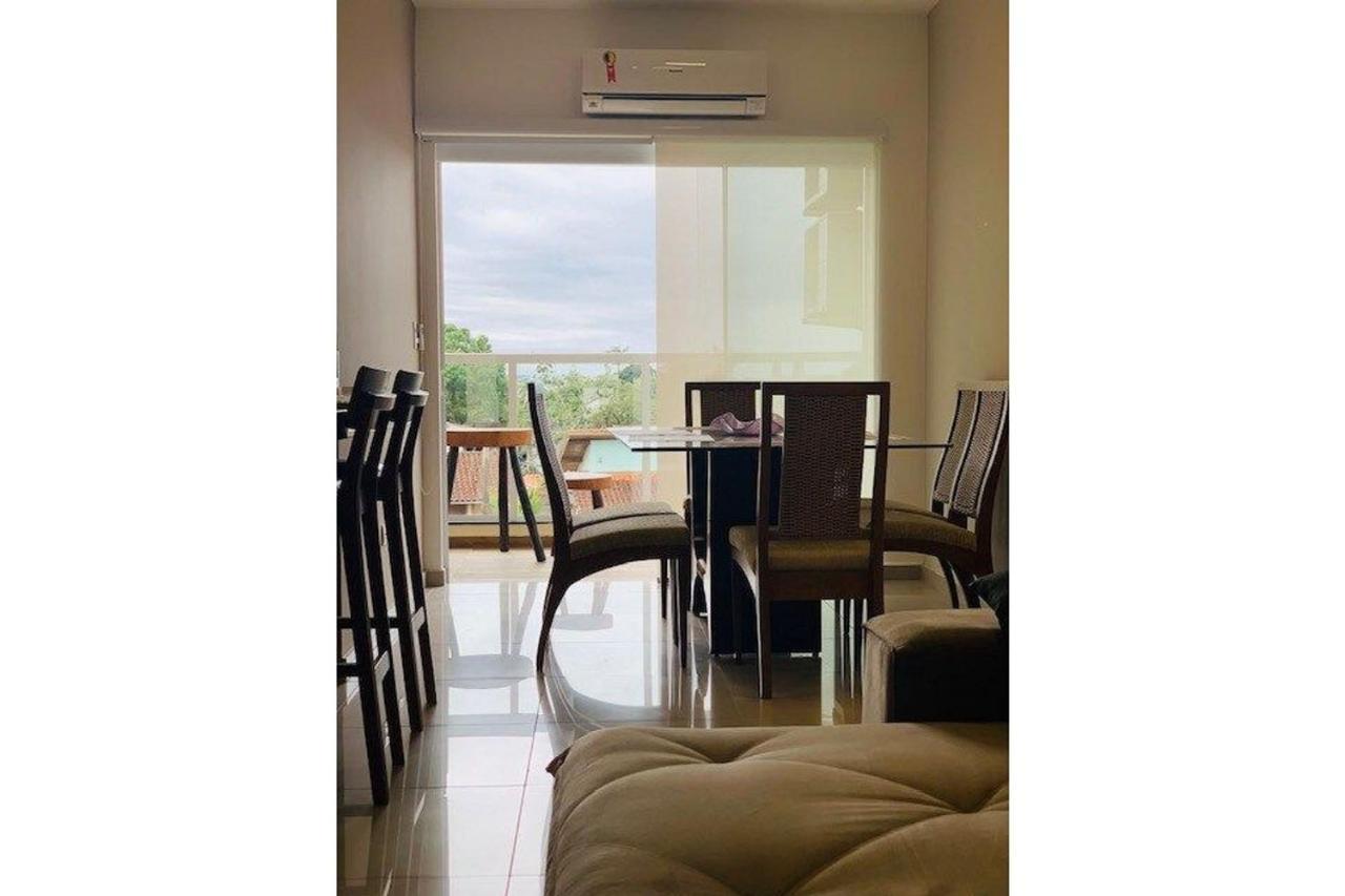 Apto Excelente C/Ar, Varanda Gourmet E Piscina Ubatuba Kültér fotó
