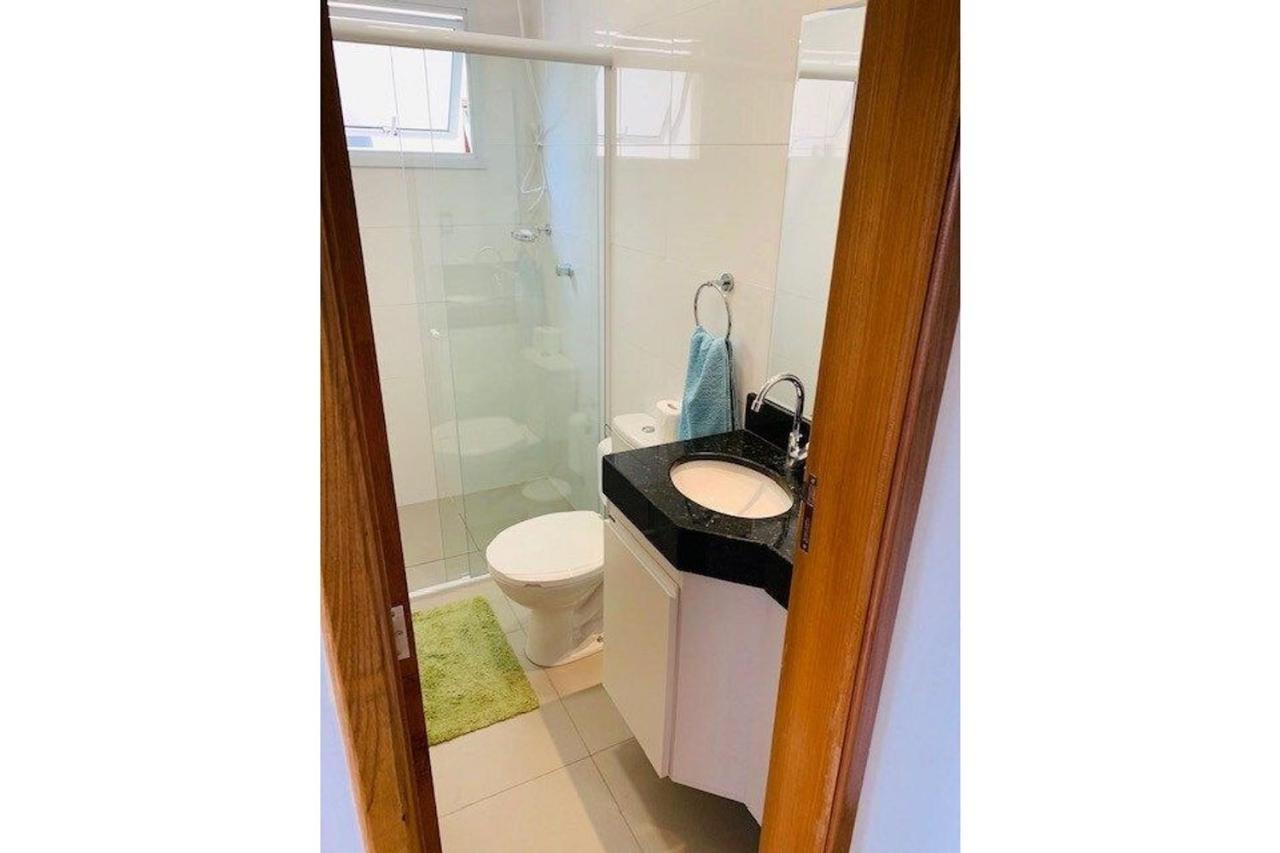 Apto Excelente C/Ar, Varanda Gourmet E Piscina Ubatuba Kültér fotó