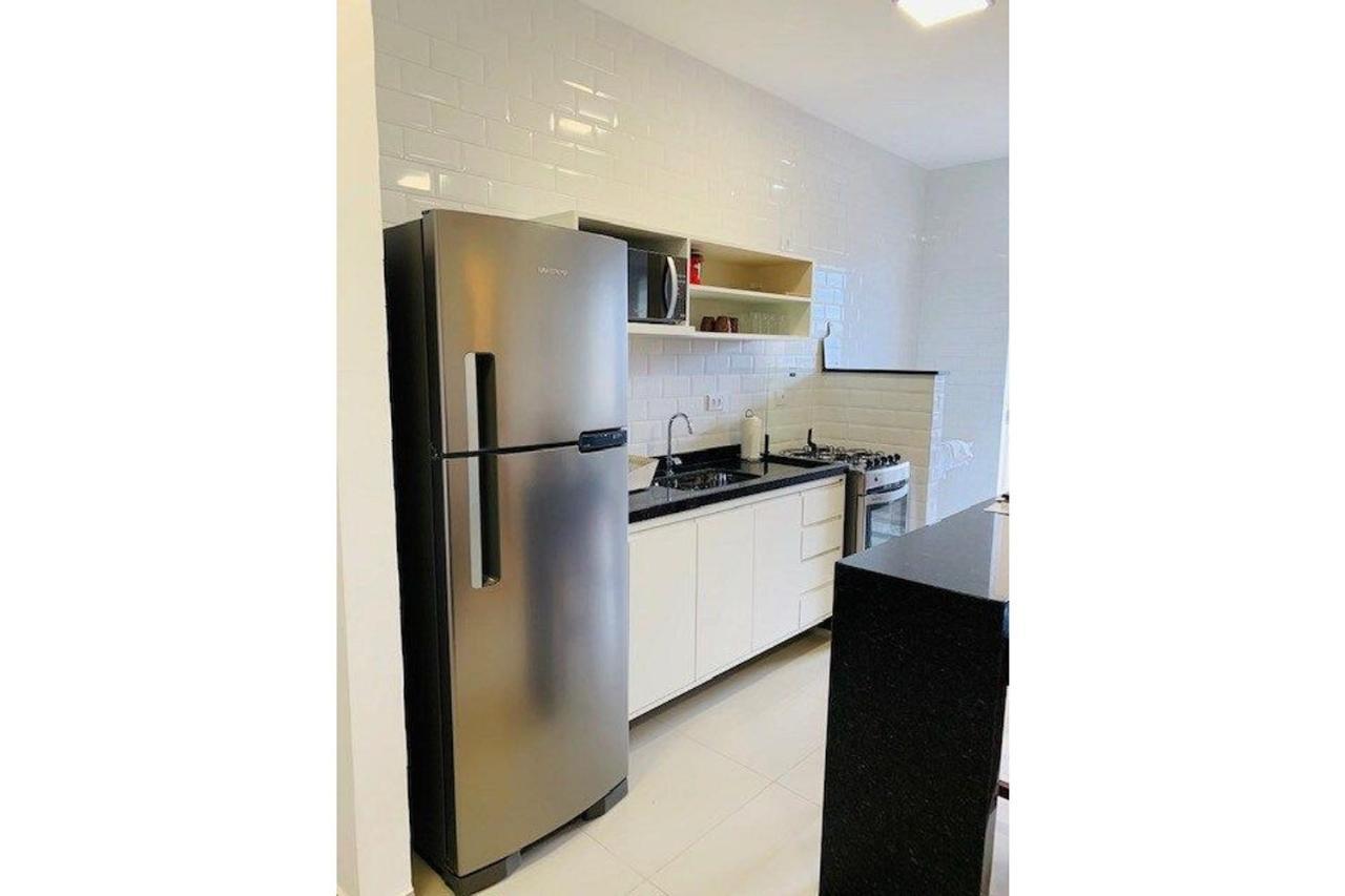 Apto Excelente C/Ar, Varanda Gourmet E Piscina Ubatuba Kültér fotó