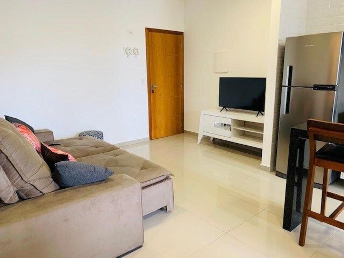Apto Excelente C/Ar, Varanda Gourmet E Piscina Ubatuba Kültér fotó