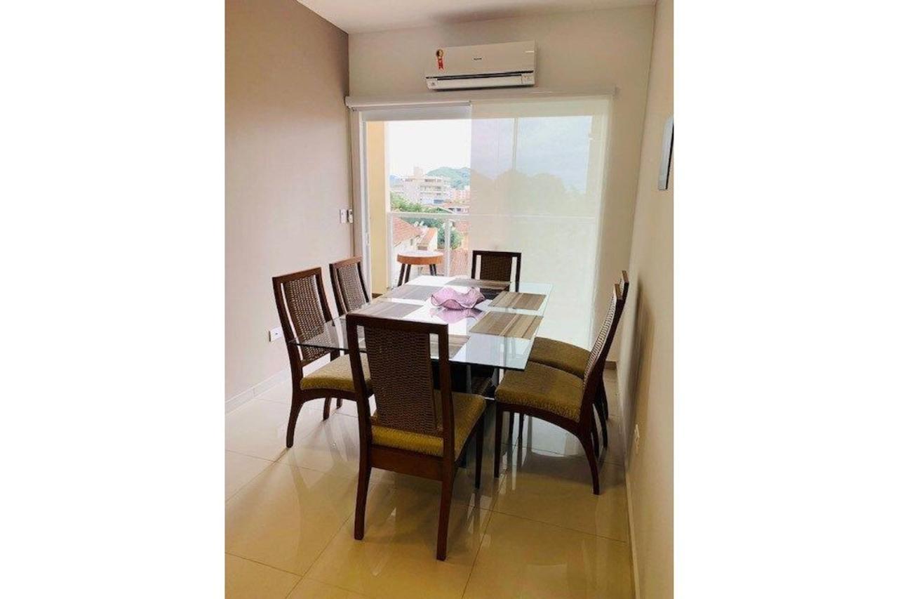 Apto Excelente C/Ar, Varanda Gourmet E Piscina Ubatuba Kültér fotó